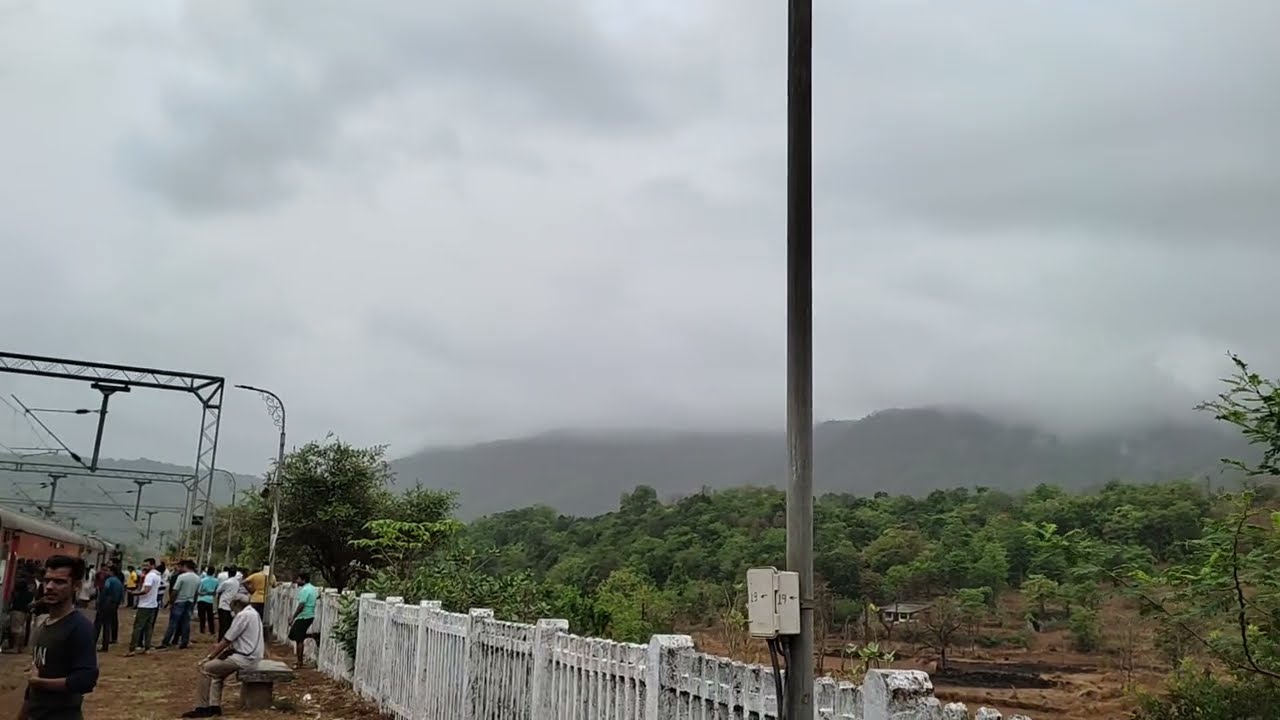 Mumbai to Goa by Train | Scenery 