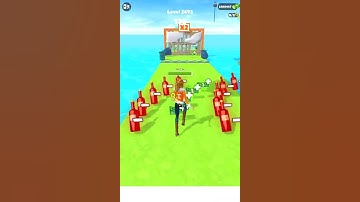 Run Rich 3D Level 2493 Gameplay Walkthrough Android #Shorts