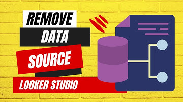 Remove data source from Google Looker Studio