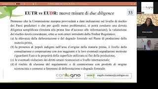 EUDR: Nuovi obblighi delle imprese dei settori del legno e della carta – C. Cassandro, S. Della Rosa