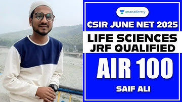 CSIR NET June 2025 Rankers Interview | CSIR NET Life Sciences Toppers Interview | AIR 100 JRF