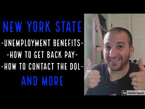 NY Unemployment Benefits - Back Pay - Contact DOL and more