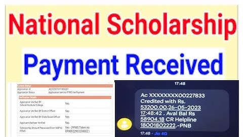 Nsp Payment Released||Renewal Payment Released||With Proof Check Video Here||