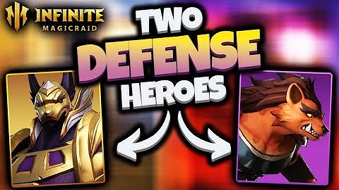 [Infinite Magicraid] Two DEFENSE Heroes, Elbek looks AMAZING
