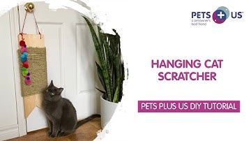 How to Make a Hanging Cat Scratcher - Tutorial