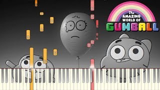 The Faith Song - The Amazing World of Gumball [Piano Tutorial] (Synthesia) chords