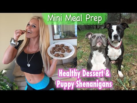 Healthy Dessert, Puppys & Small Meal Prep