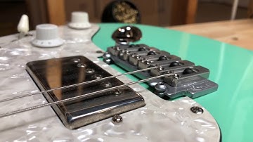 Wilkinson Tremolo install