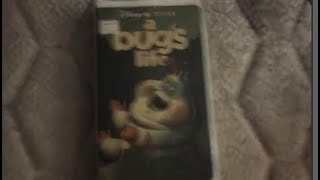 A Bugs Life 1999 Vhs Opening Previews Disney Pixar Film, Heimlich Cover