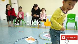 HULA HOOP - game for preschool English learners