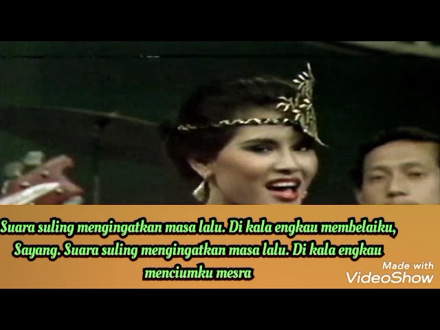 SULING BAMBU (LIRIK) - HERLINA EFFENDI @EkoKimianto class=