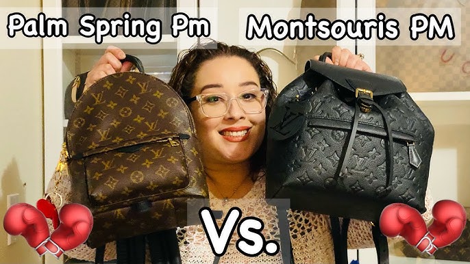 Louis Vuitton Palm Springs Backpack MM, PM and Mini Comparison and