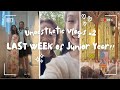 Last week of Junior Year😭😭😭 | Unaesthetic Vlogs #2