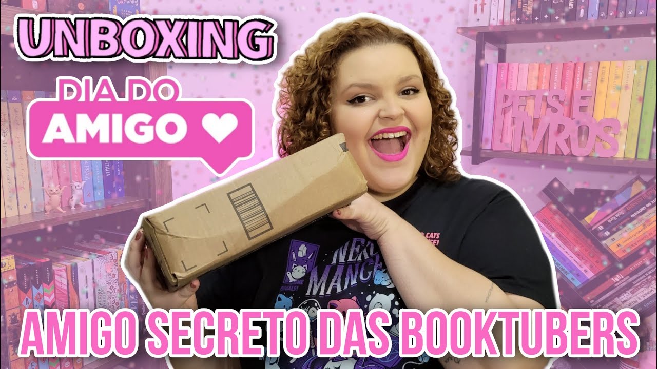 UNBOXING: AMIGO SECRETO DAS BOOKTUBERS (2023) 🎁 