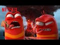 Red's Angriest Moments 😡 The Larva Island Movie | Netflix After School