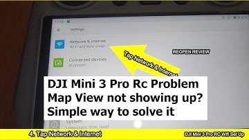 How to Fix Map View Problem After Factory Reset - DJI Mini 3 Pro Tutorial