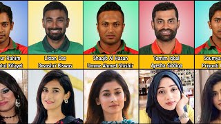 Bangladeshi cricketers beautiful wife | #cricketer #cricketerswife