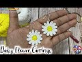 CROCHET “Daisy Flower” Earrings | Tutorial