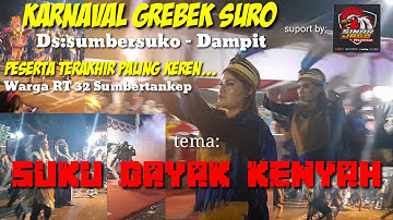 Paling keren...peserta terakhir karnaval Grebek suro Desa Sumbersuko Dampit@adiarmas8981