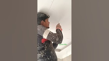 gypsum falsiling design work #gypsumceiling #pop #popceilling #round