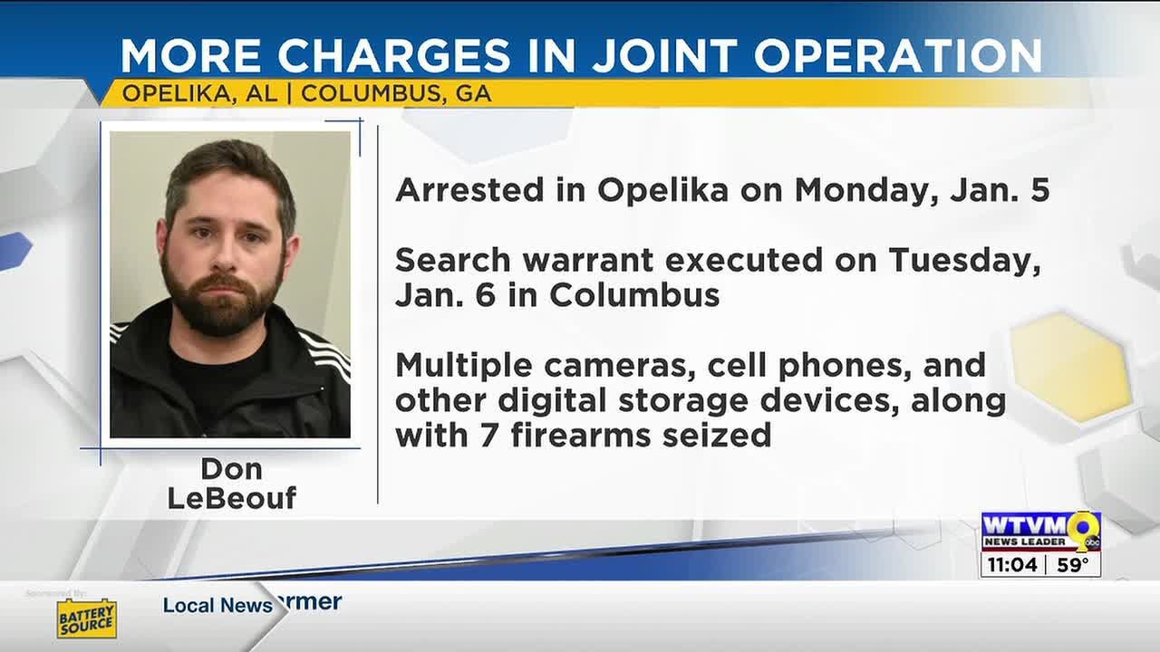 Columbus man faces additional charges after search warrant executed at home