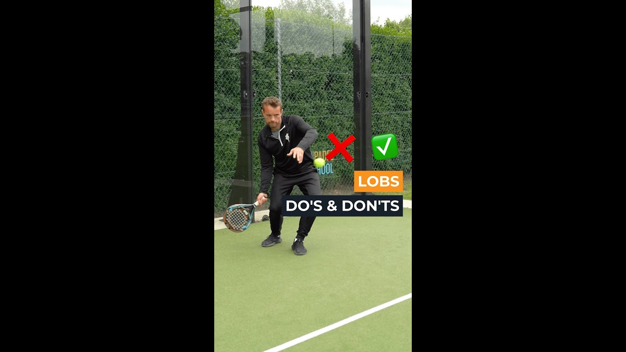 🎾🚫 Master the Lob by avoiding these common mistakes! 