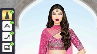 Indian Fashion Stylist - Traditional Saree - Fashion Show Game screenshot 4