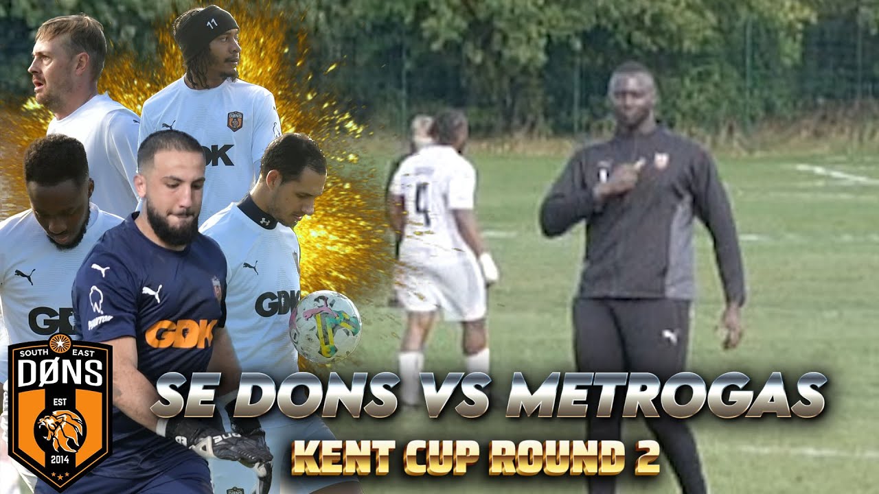 BIG G REFEREES THE GAME | SE Dons vs Metrogas Kent Cup | Sunday League Football