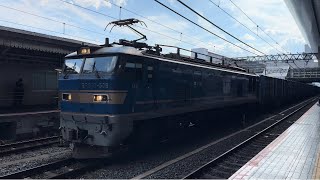【貨物列車】JR貨物EF510 508[富山]+コキ21B