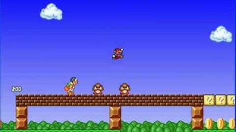 Mario Forever hardcore 1-2 speed run