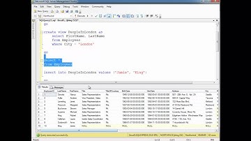 SQL Views, WITH CHECK OPTION