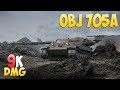 Obj 705a  7 kills 9k dmg  ardent  world of tanks