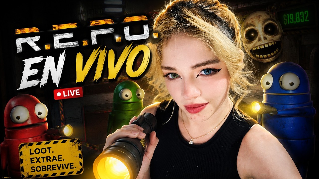 Corriendo y gritando por que vamos robando | R.E.P.O. | Litzy Lee