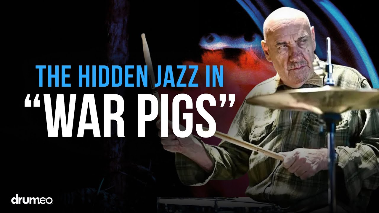 Why The Drums On “War Pigs” Sound Heavy… But Secretly Jazzy