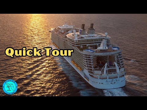 Allure of the Seas 2023 Quick Tour in 4k