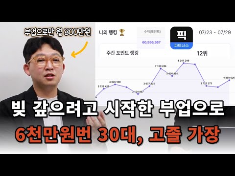   대리운전까지하던 삶 제휴마케팅 뉴스픽으로 6천만원번 30대 고졸 가장 페유카