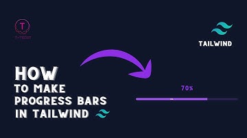 T-TECHY | How to make progress bar in Tailwind Css | #tailwindcss | #coding | #codingforbeginners