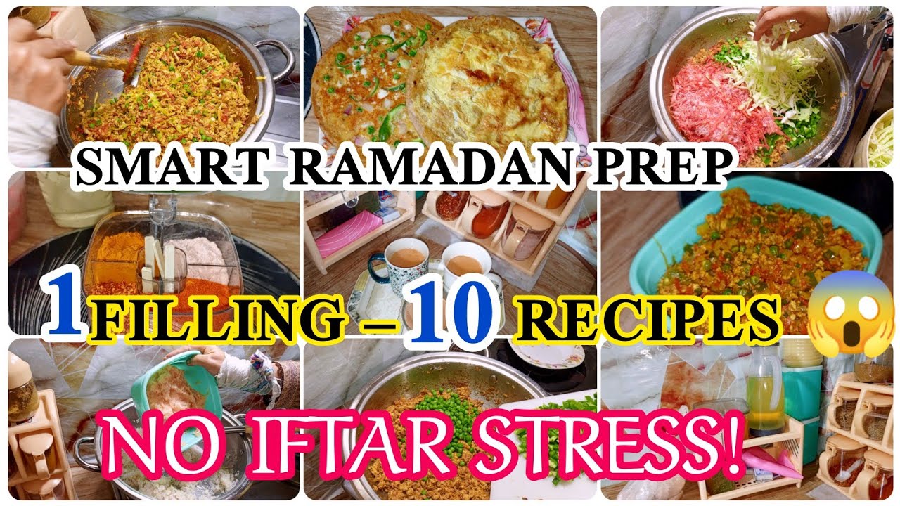 Smart Ramadan Meal Prep 🌙 Easy Keema Filling for Samosa, Rolls & Paratha | Productive Home Routine