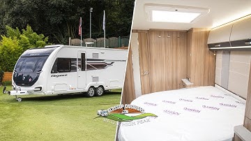 Swift Elegance 845 2022 Caravan Model - 360 Exterior & Interior Demonstration Video