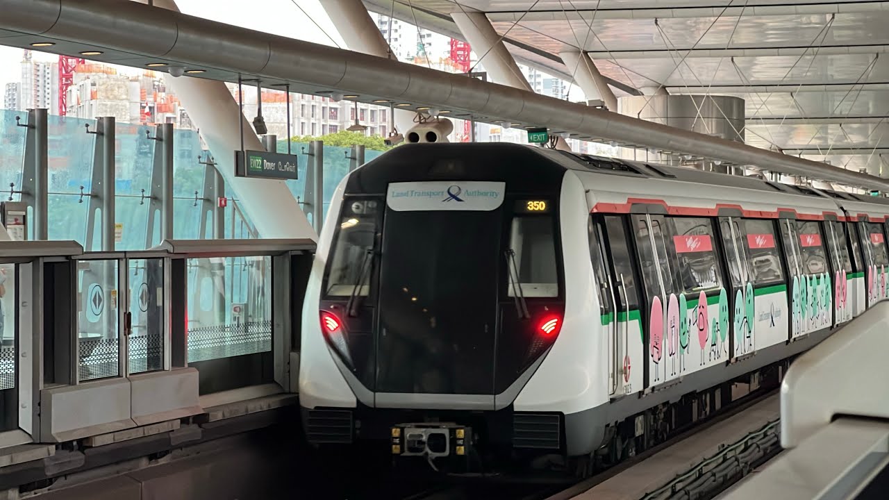 [Kindness Express on EWL][SMRT] ALS R151 ~ 823/824 ~ Arriving Dover 