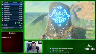 BOTW All Shrines Speedrun in 5:04:28 [Old WR]