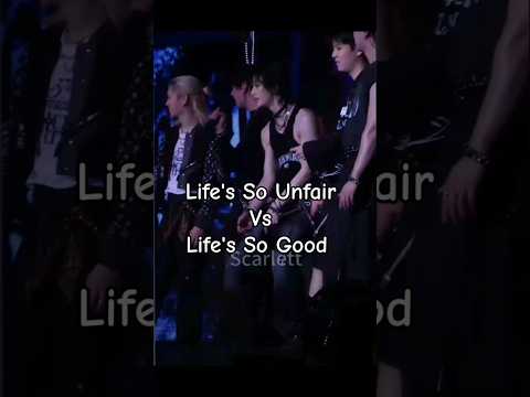 Life S So Unfair Vs Life S So Good Hyunjin Felix Straykids DominATE SINGAPORE Hyunlix Love