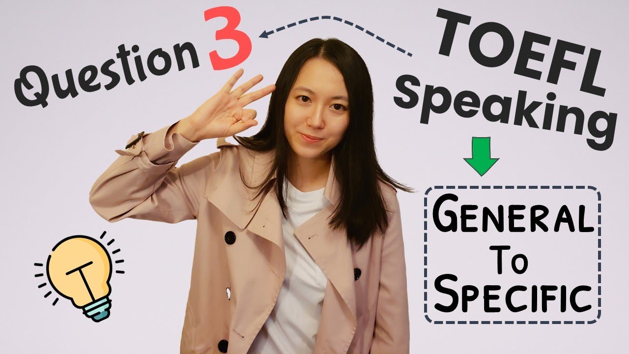 TOEFL speaking questions. Specific questions.