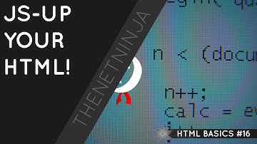 HTML Tutorial for Beginners 16 - Adding JavaScript to HTML