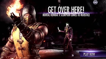 MKX Scorpion NEW Challenge in Injustice iOS!