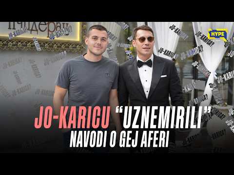 Jo-Karicu ‘’uznemirili“ navodi o GEJ AFERI sa Viktorom Živojinovićem, pa krenuo da mafija?!