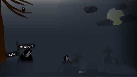 Powerpoint animation video "Halloween"