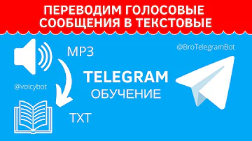Как превратить голосовое сообщение в текст Телеграм