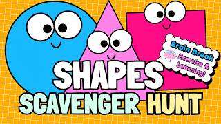Shape Scavenger Hunt | Brain Break