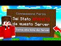 HO BANNATO OGNI SINGOLO GIOCATORE dal MIO SERVER MINECRAFT!